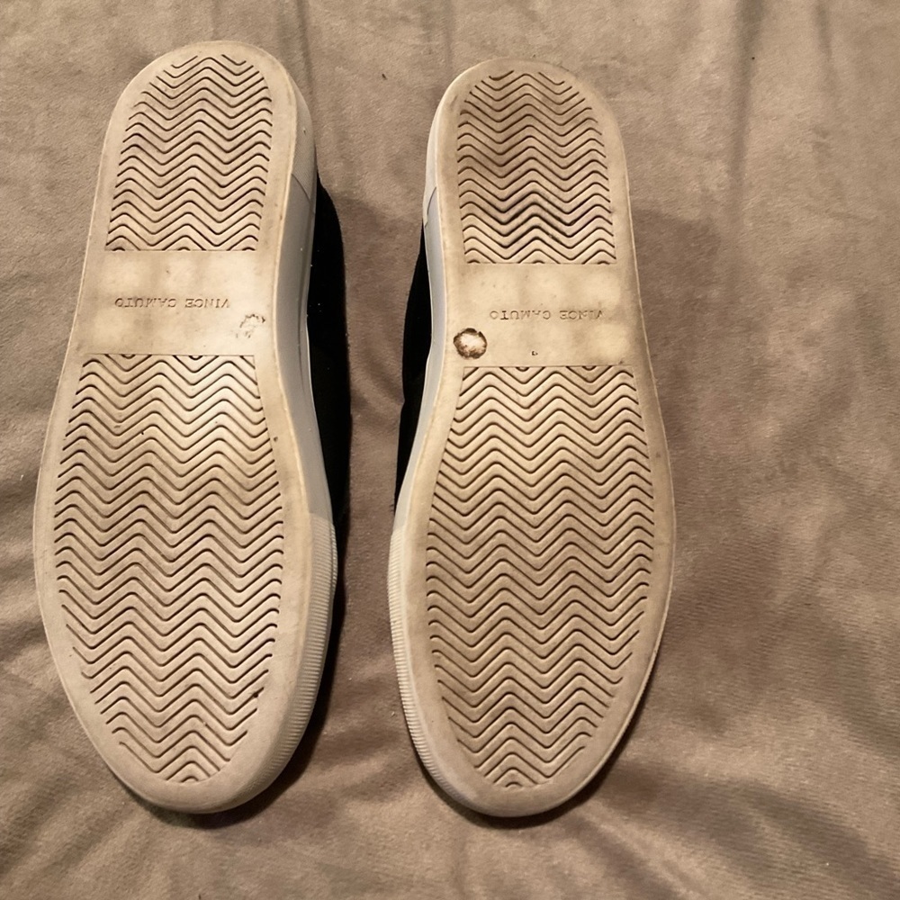 Vince Camuto Leather Slip On Shoes - Picture 5 of 7